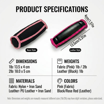 JOMO Soft Hand Weights 1lb & 2lb Soft Dumbbells | JOMO Singapore