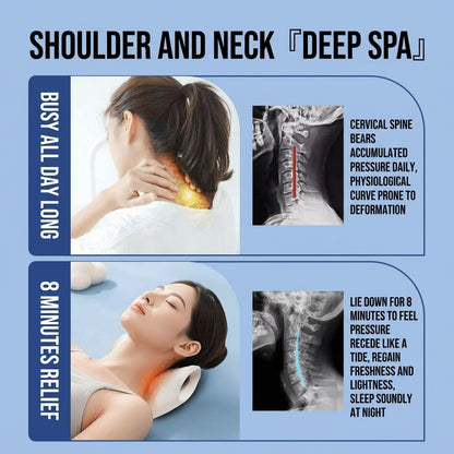 JOMO W Shaped Neck Pillow Neck Massager Cervical Support | JOMO Singapore