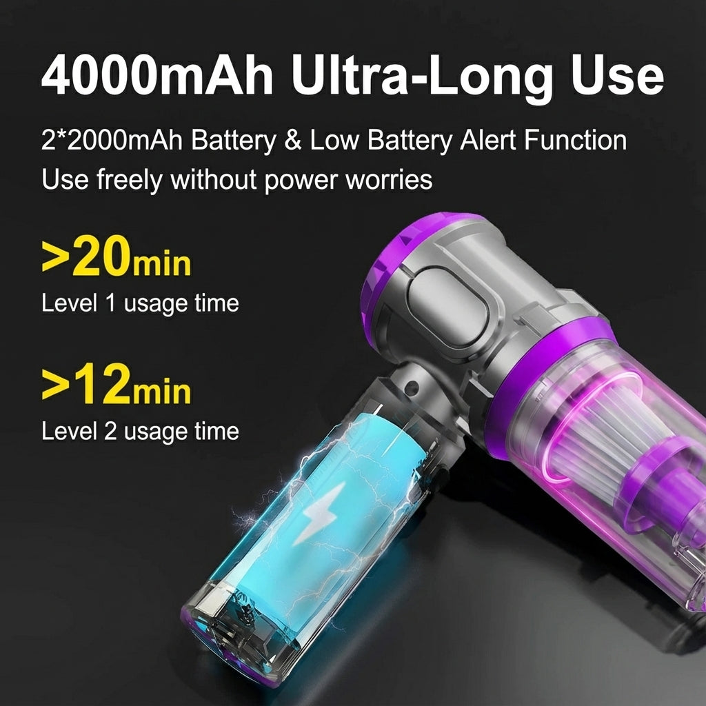 JOMO Premium Handheld Wireless Car Home Vacuum Cleaner Powerful Suction