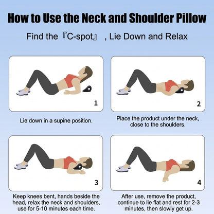 JOMO W Shaped Neck Pillow Neck Massager Cervical Support | JOMO Singapore