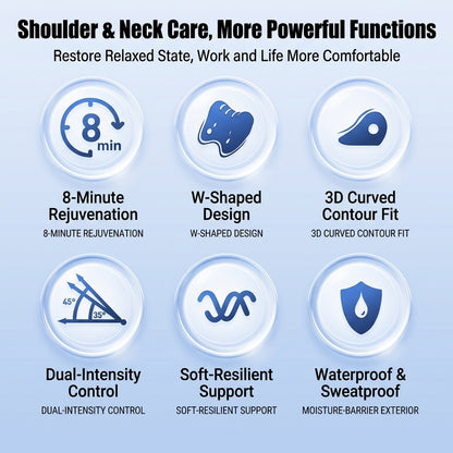 JOMO W Shaped Neck Pillow Neck Massager Cervical Support | JOMO Singapore