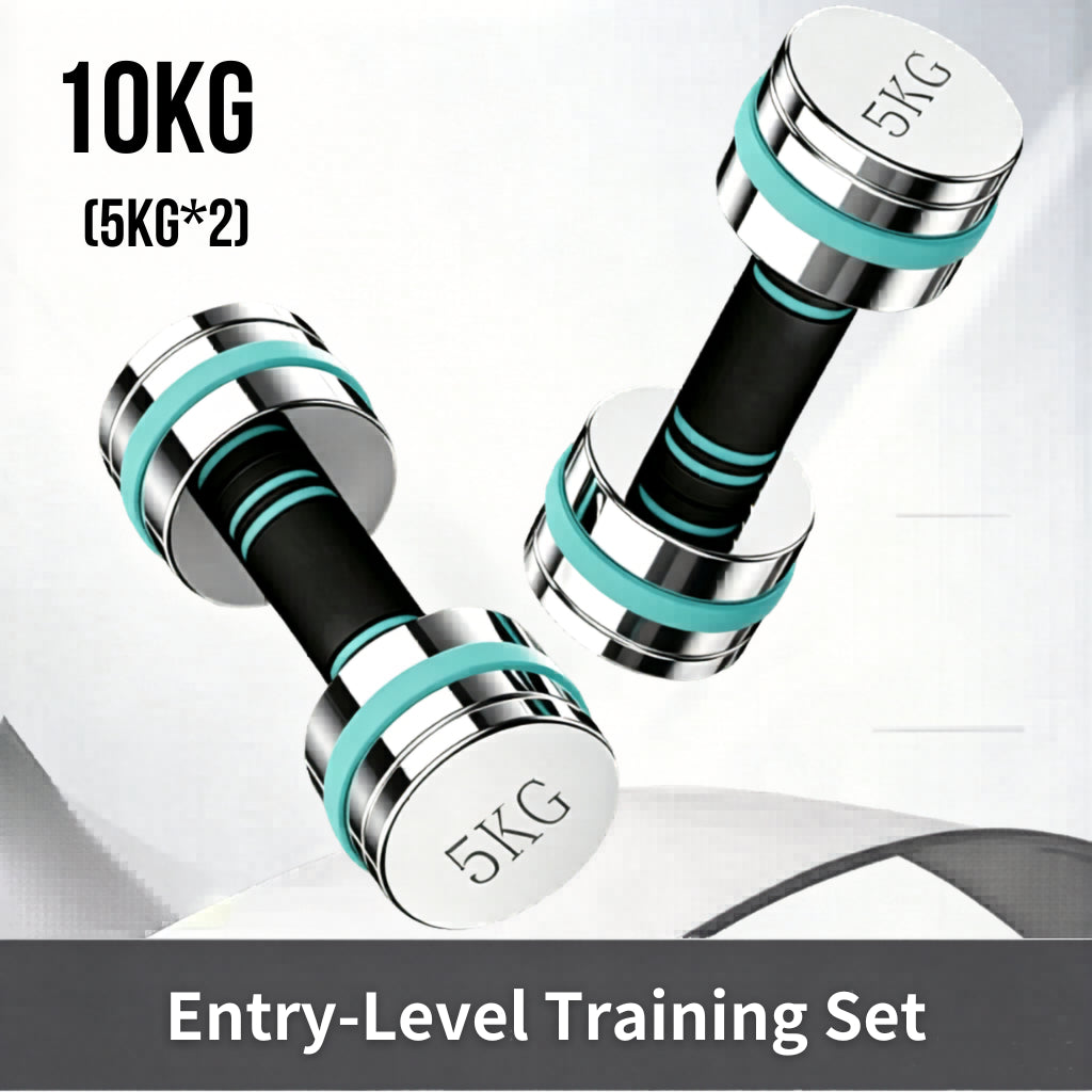JOMO Adjustable Dumbbell Set 4 Gear Weight Home Gym Fitness Training Women Anti Rust Solid Steel 可调节哑铃