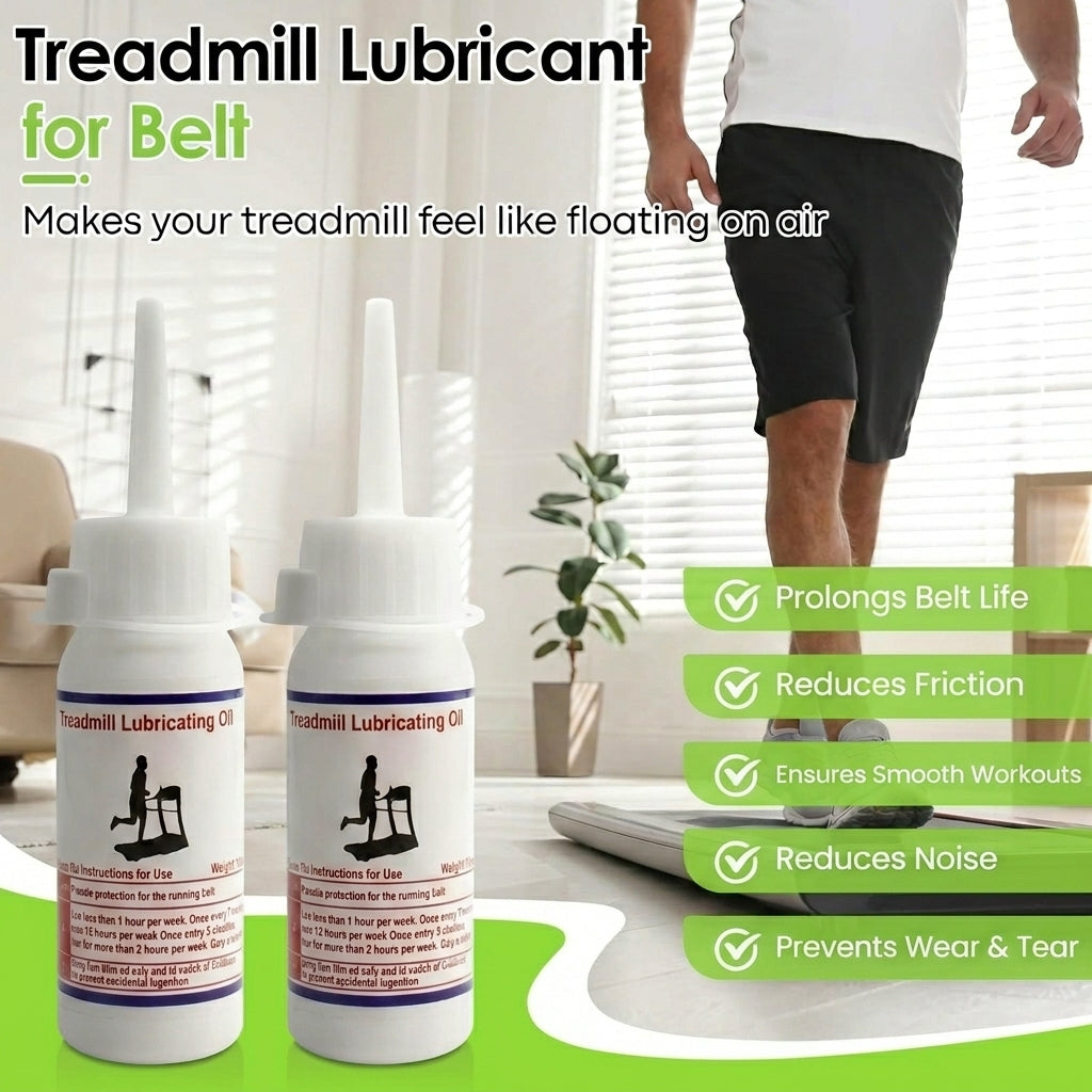 JOMO Treadmill Lubricant Silicone Oil 100 Pure Noise Reduction Running Belt Gym Oil 30ml跑步机润滑油 硅油 静音减摩
