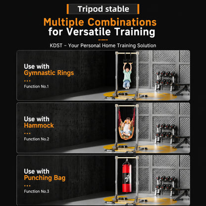 JOMO Adjustable Pull Up Bar Chin Up Bar Pull Up Station Heavy Duty Strength Training Workout 可调节引体向上架