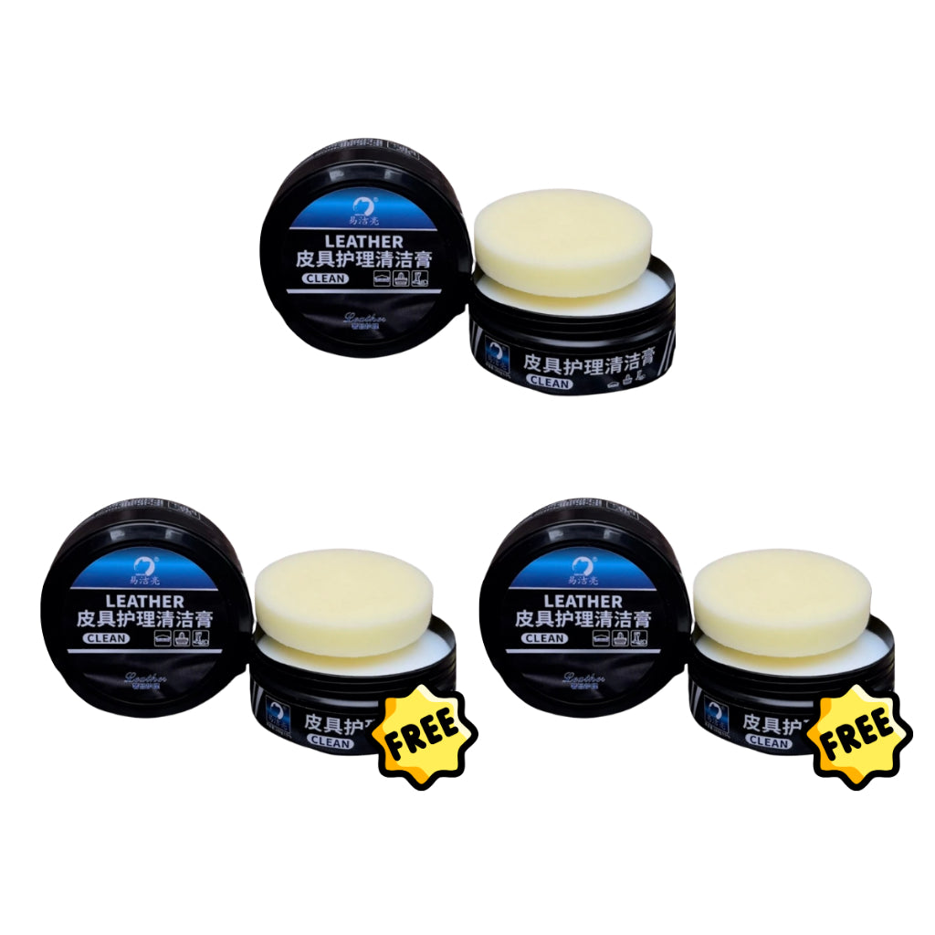 Leather Care Cleaning Paste Multi-Purpose Leather Cleaner & Conditioner