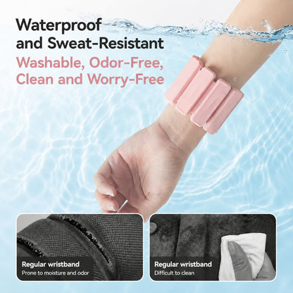 Best Adjustable Wrist & Ankle Weights 2LB & 3LB for Walking, Running & Pilates