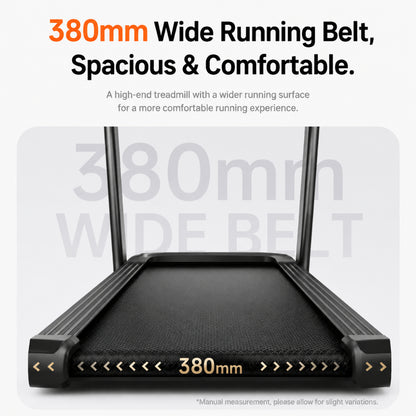 JOMO Ultra Quiet Foldable Treadmill 150kg Max Load Incline Shock Absorption