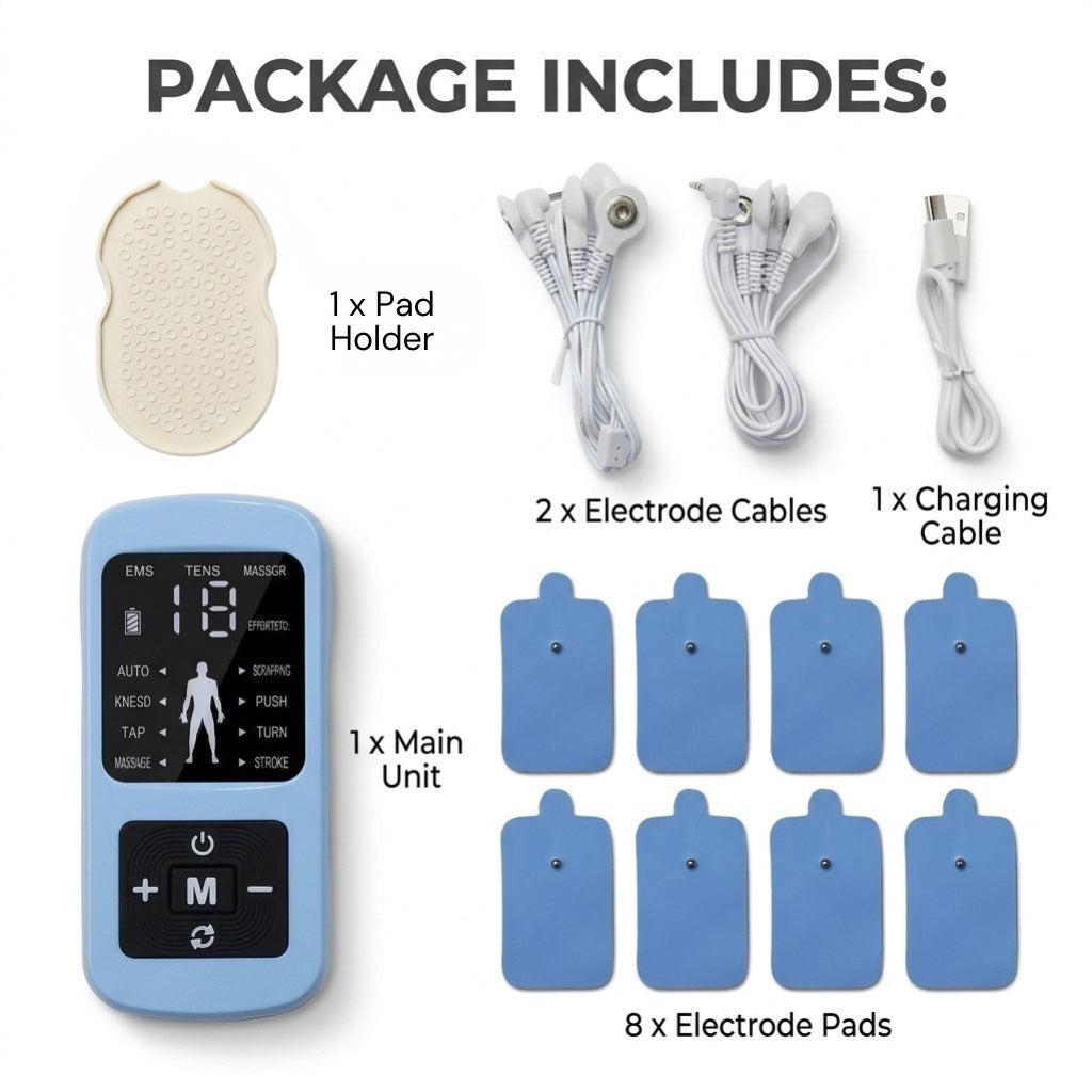 4- 8 Pads Digital Acupuncture Physiotherapy Device Multifunctional Portable Mini Pulse Massager