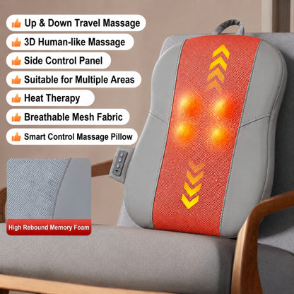 JOMO Shiatsu Back Massager Cushion Neck Shoulder Waist Massage Pillow with Heat & EMS 腰背按摩器