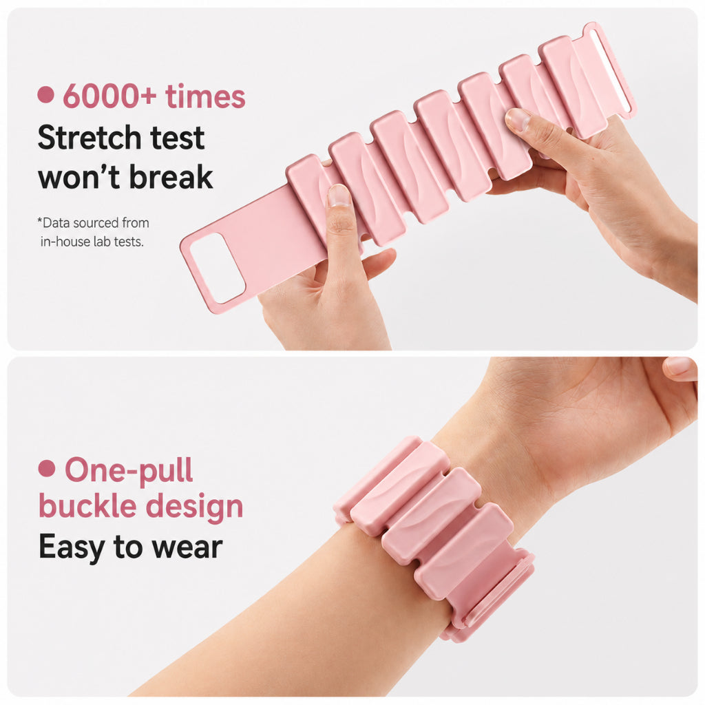 JOMO Adjustable Wrist Ankle Weights Silicone Wristbands Workout Running Fitness 2LB 3LB 可调节负重手环