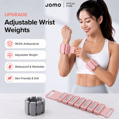 Best Adjustable Wrist & Ankle Weights 2LB & 3LB for Walking, Running & Pilates