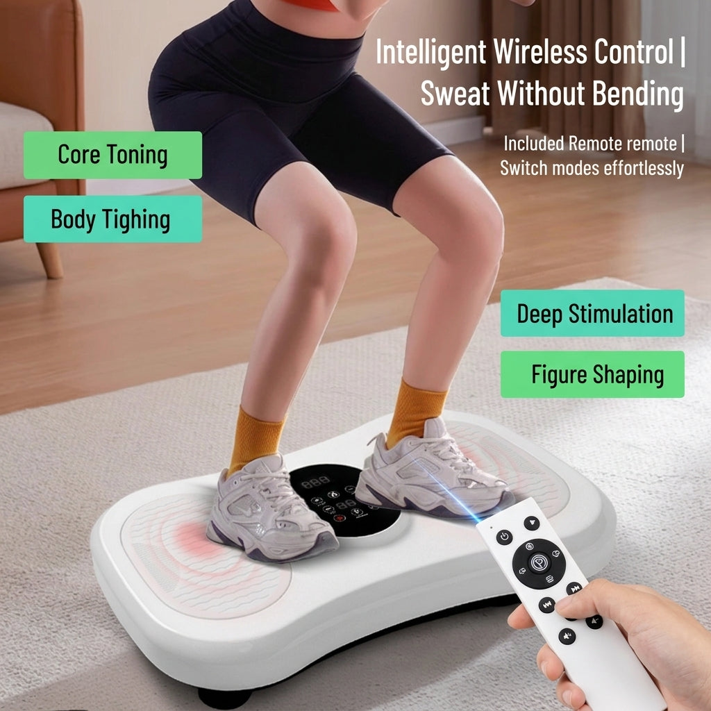 JOMO Heating Vibration Massager Vibration Plate Slimming Fitness Foot Massager Heat 加热抖抖机