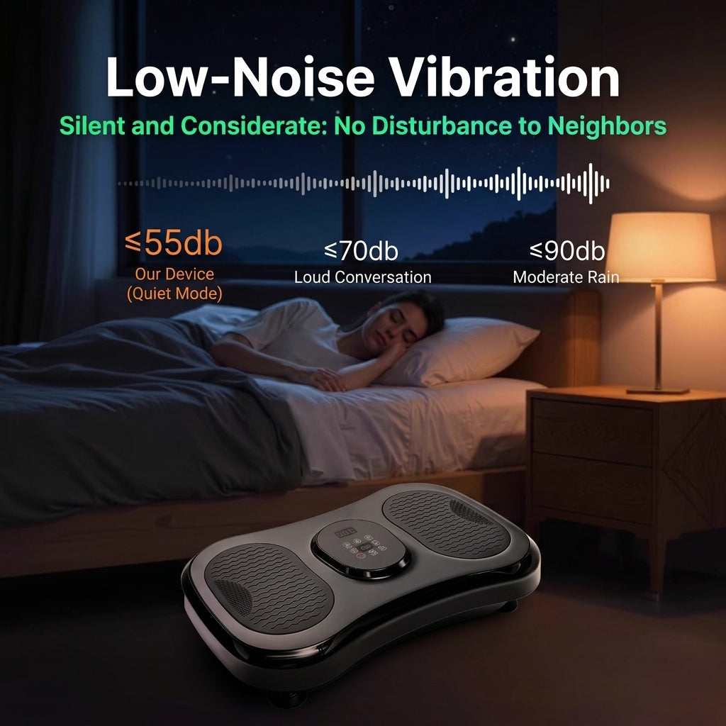 JOMO Heating Vibration Massager Vibration Plate Slimming Fitness Foot Massager Heat 加热抖抖机