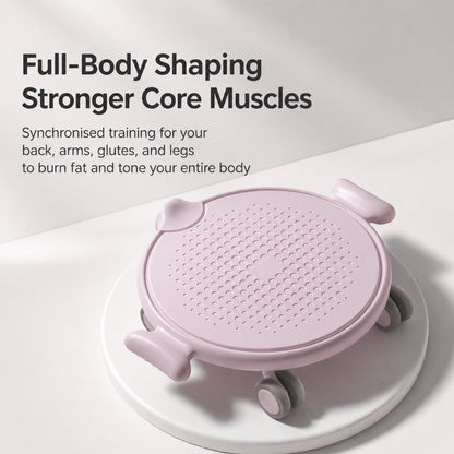 JOMO Pilates Slide Board with 4 Wheels Side to Side Abdominal Core Trainer Home Workout 普拉提滑行盘