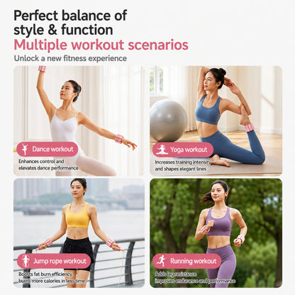Best Adjustable Wrist & Ankle Weights 2LB & 3LB for Walking, Running & Pilates