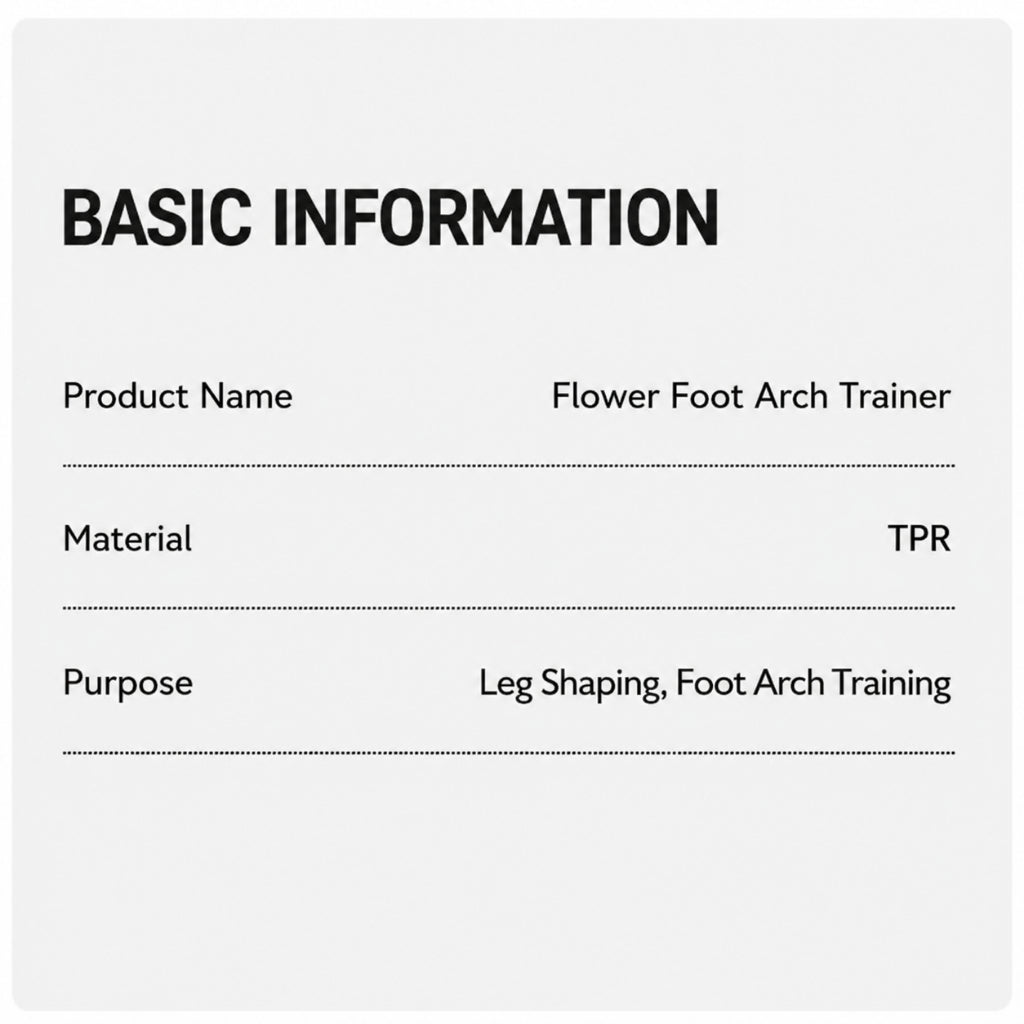 JOMO Arch Trainer Foot Arch Support Toe Separator Foot Stretch Leg Shaper Tool 足弓训练器