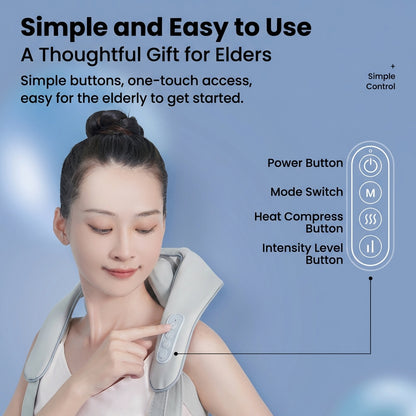 Kneading Neck Massage Imitates Human Kneading Hot Compress | JOMO Singapore