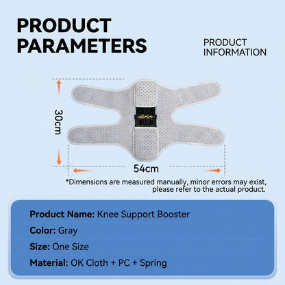 Power Knee Booster Support Joint Brace 3 Springs Lift Pain Relief Guard 膝盖助力护膝