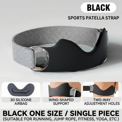 Silicone Patella Strap Knee Protector Meniscus Jump Rope Running 运动硅胶髌骨带 | JOMO Singapore