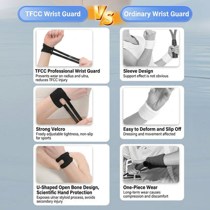 TFCC Wrist Brace U-Shaped Wrist Support Adjustable Protective Band 护腕 | JOMO Singapore
