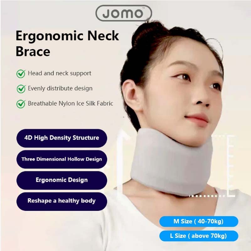 Ergonomic Neck Brace Neck Support Cervical Spine Fixation Head Support Evenly Distribute Design Breathable Fabric