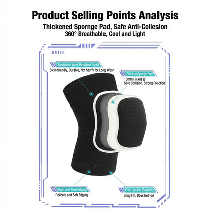 Knee Pads Knee Protector Knee Brace Support Anti Slip Padded Sports Guard运动护膝 | JOMO Singapore