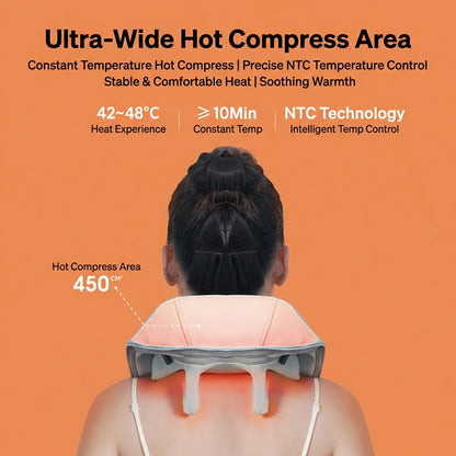 Kneading Neck Massage Imitates Human Kneading Hot Compress | JOMO Singapore