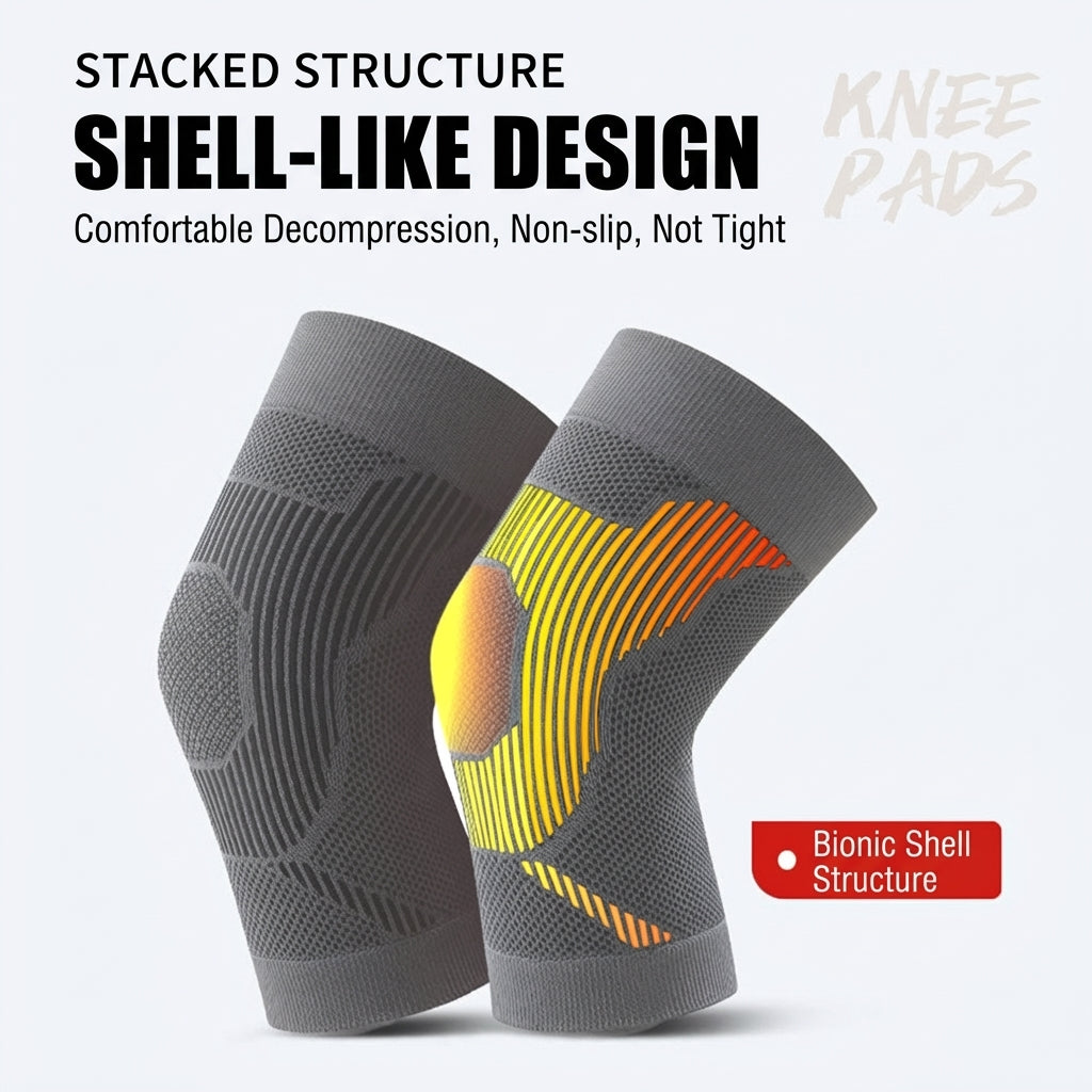Japan Graphene Knee Pad Knee Support Heat Generating Material Anti-Slip Design High Elasticity