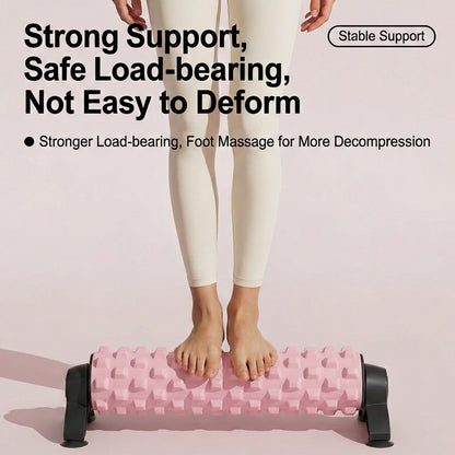 Stable Stand Yoga Foam Roller Suction Massage Pilates Muscle Fitness 瑜伽吸盘按摩泡沫轴 | JOMO Singapore