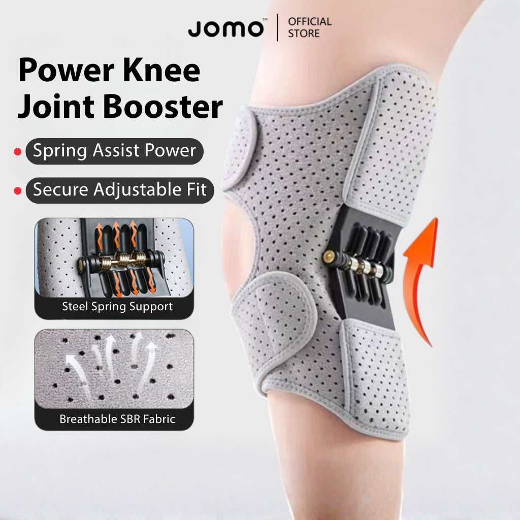 Power Knee Booster Support Joint Brace 3 Springs Lift Pain Relief Guard 膝盖助力护膝