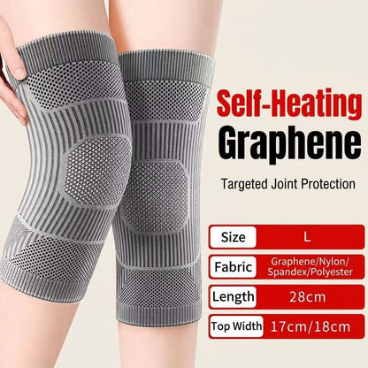 Japan Graphene Knee Pad Knee Support Heat Generating Material Anti-Slip Design High Elasticity