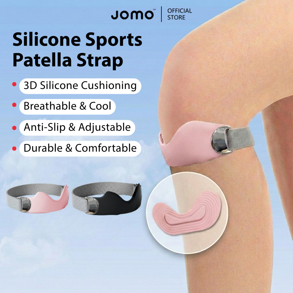Silicone Patella Strap Knee Protector Meniscus Jump Rope Running 运动硅胶髌骨带
