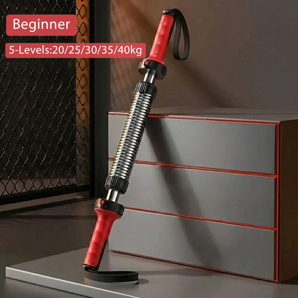 Adjustable Arm Trainer 5 Level Resistance Twister Bar Chest Bar Home Gym 可调节臂力器