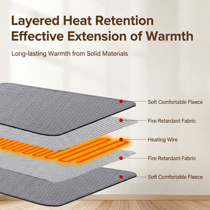 JOMO Electric Heating Pad Back Pain Massage Washable