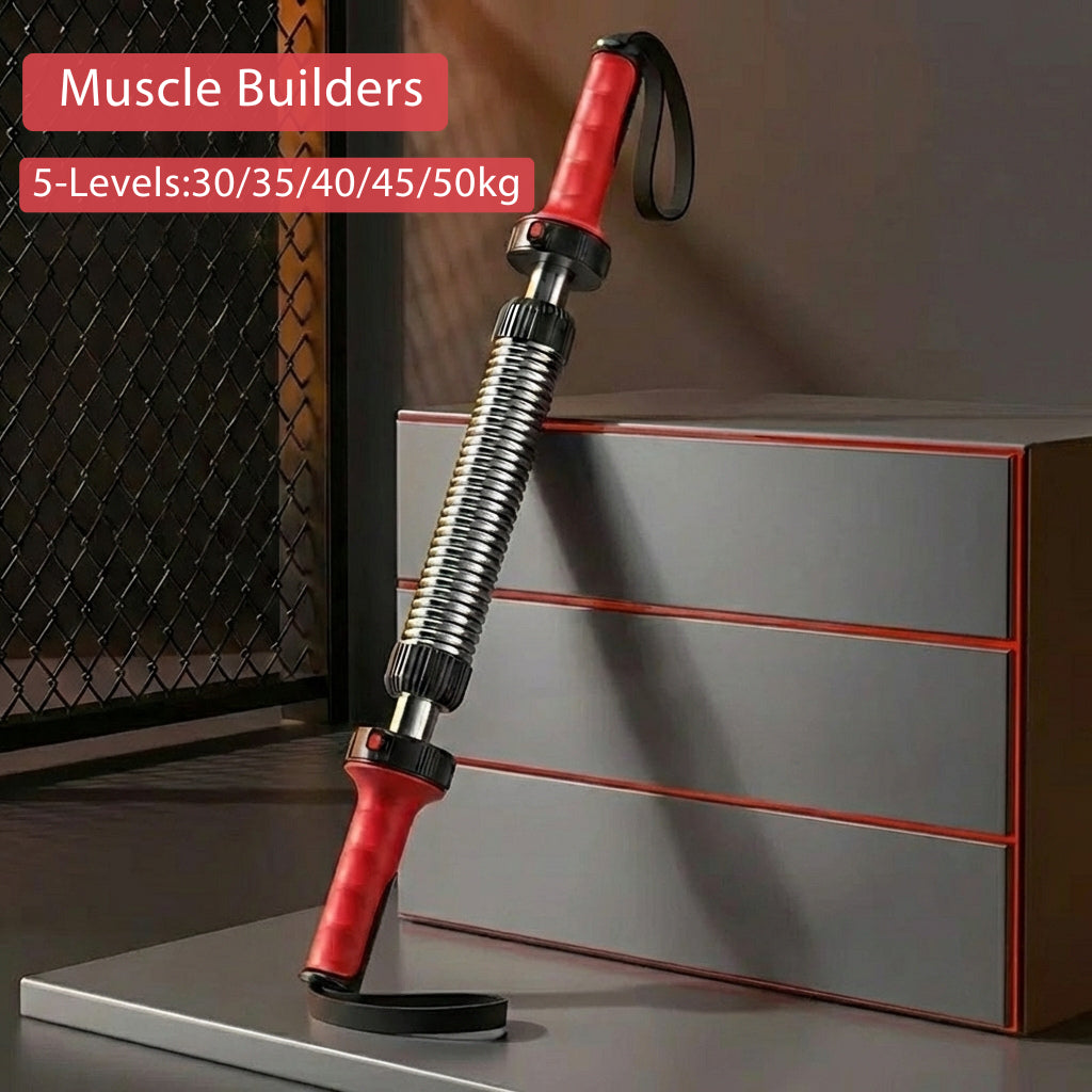 Adjustable Arm Trainer 5 Level Resistance Twister Bar Chest Bar Home Gym 可调节臂力器