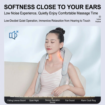 Kneading Neck Massage Imitates Human Kneading Hot Compress | JOMO Singapore