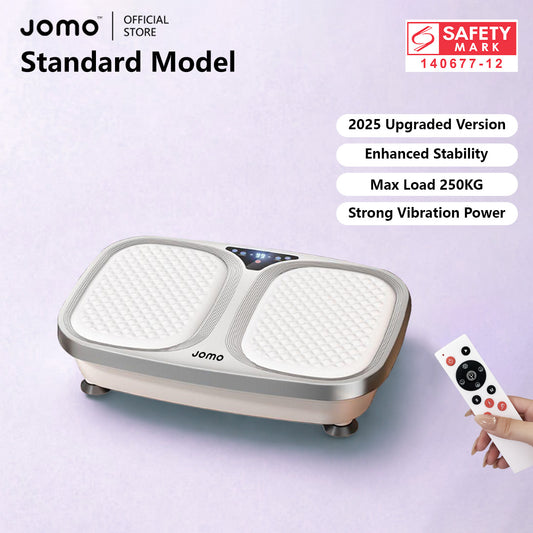 Vibration Machine Exercise Board Home Fitness Bluetooth Strong Vibration LCD Display 250kg Durable