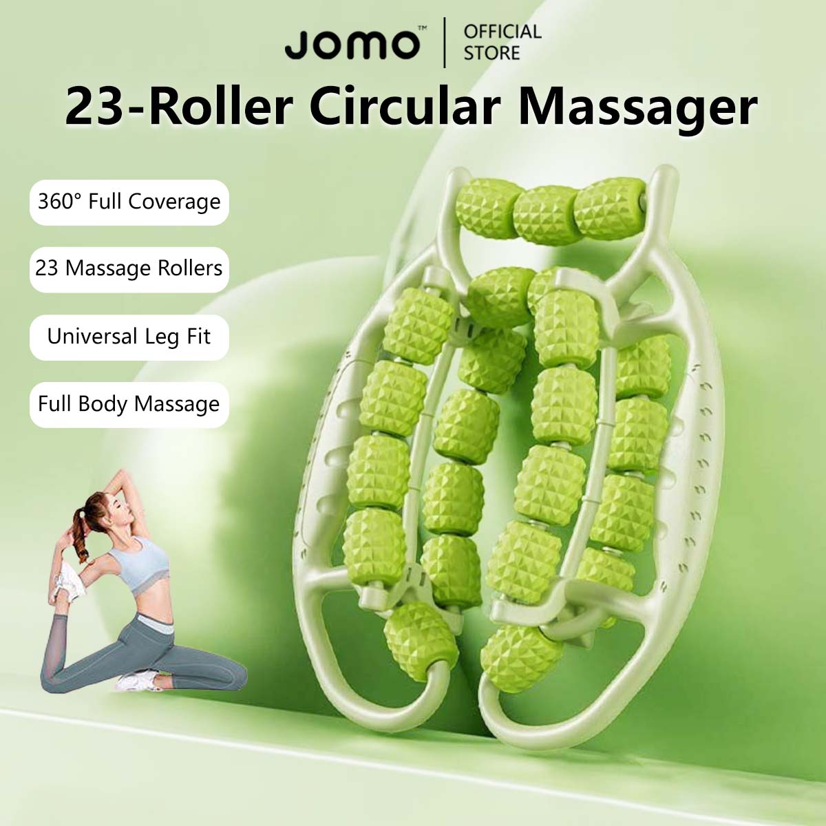 JOMO 23-Roller Circular Massager