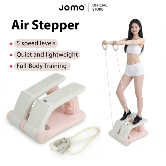 JOMO Air Cushion Stepper Quiet Mini Home Fitness Cardio Full Body Workout Portable 踏步机