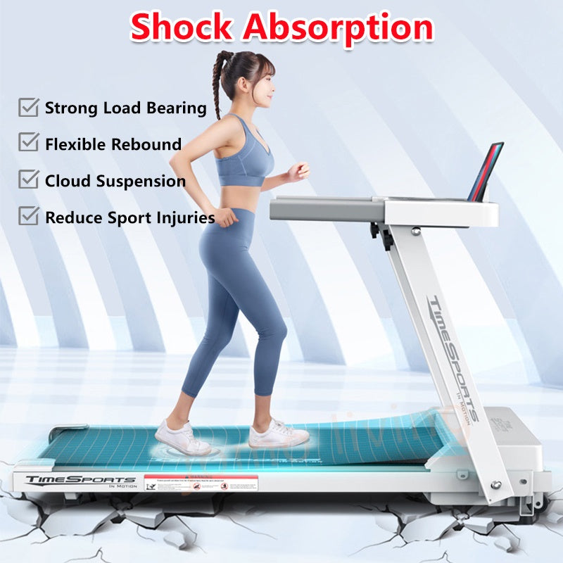 JC520 Foldable Treadmill Running Walking Home Gym Walking Pad Fitness Machine