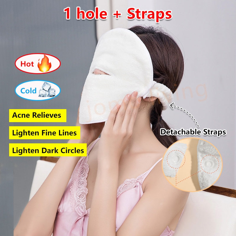 Hot Compress & Cold Compress Facial Towel Face Mask Beauty Salon Soft Moisturizing Face Towel