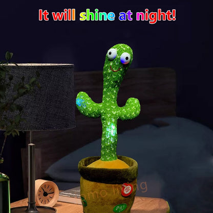 Dancing Singing Cactus with 120 Songs Plush Toy Talk Kaktus Plush Toys