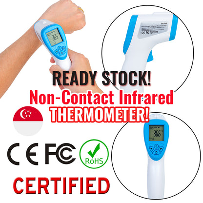 Medical Infrared Non Contact Digital Forehead Baby Thermometer Temperature Scanner | JOMO Singapore