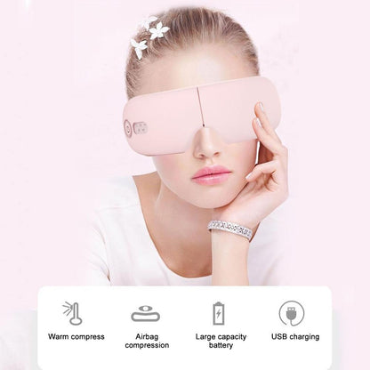 3D Portable Bluetooth Pain Relief Eye Massager Gift Present
