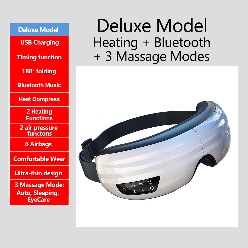 JOMO Upgraded Smart 3D Portable Bluetooth Pain Relief Eye Massage