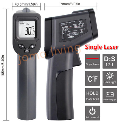 High Accuracy Industrial Infrared Food Thermometer Kitchen Cooking Baking Thermometer