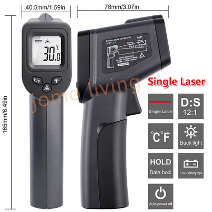 High Accuracy Single Laser Non-Contact Thermometer Temperature Measurement Tool