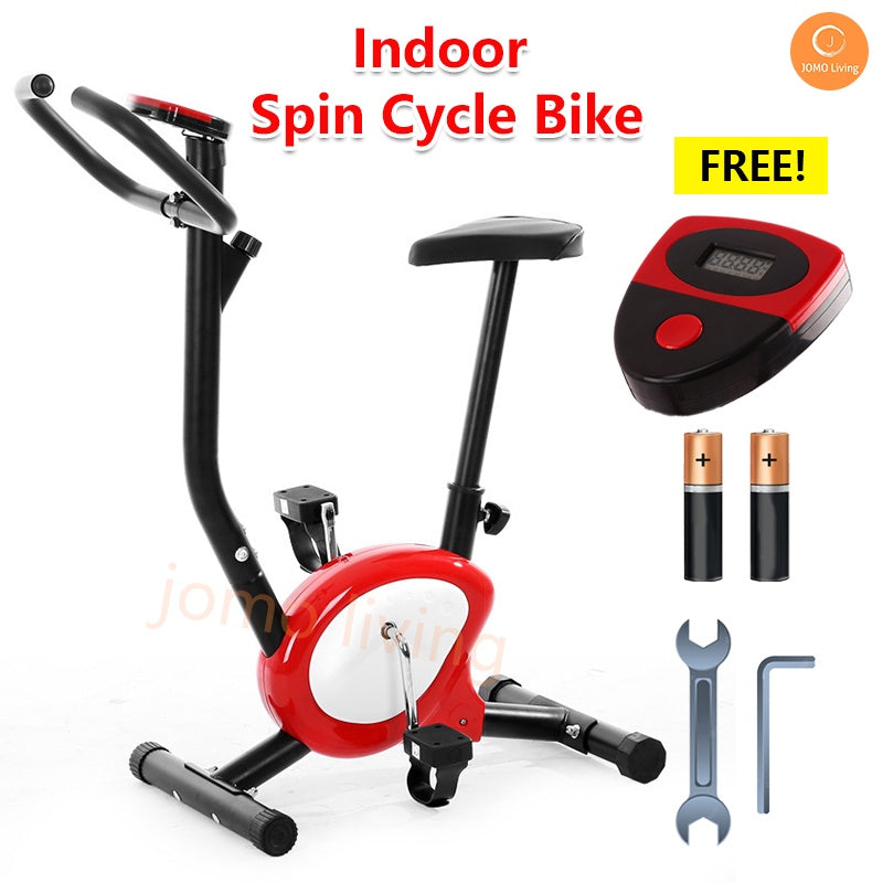 Foldable outlet indoor cycle