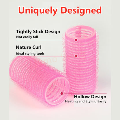 Hair Rollers Self Grip Hair Curlers Hair Styling Roller Curler Tool | JOMO Singapore