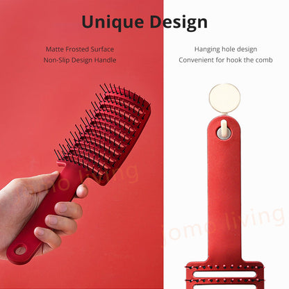 Rib Bone Hair Massage Comb Curved Scalp Hair Styling Comb Hair Volumizing